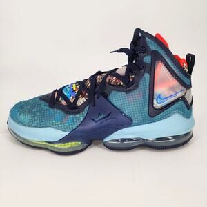 Nike LeBron 19 "Fast Food" Basketball Shoes – Dutch Blue Size 18